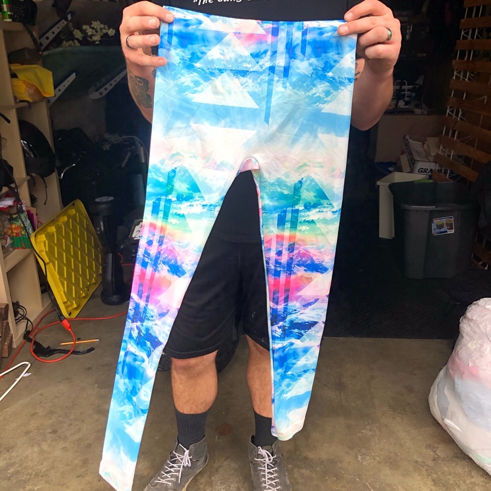 Printed leggings